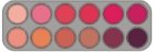 Grimas Eyeshadow - Rouge  Palette 12  RC - 12 x 2g