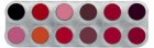 Grimas Lipstick Pure LF Palette 12 - 12 x 2,5ml